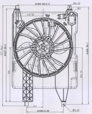 ORIS FRN01800R Fan Motoru resmi
