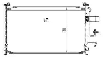 ORIS CCH306016 Klima Radyatörü 96409127 resmi
