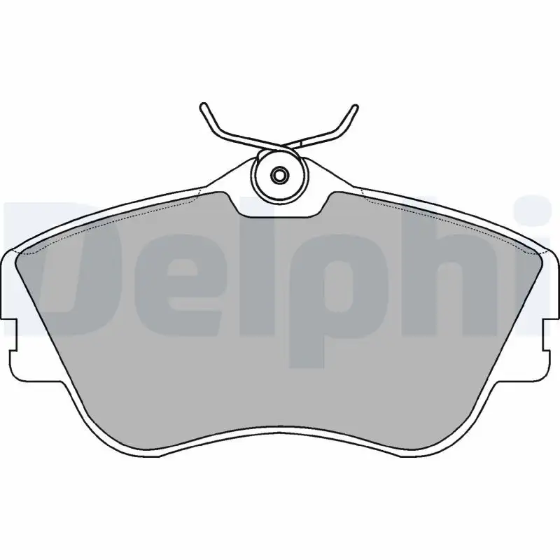 DELPHI LP918 Ön Fren Balatası 701698151E resmi