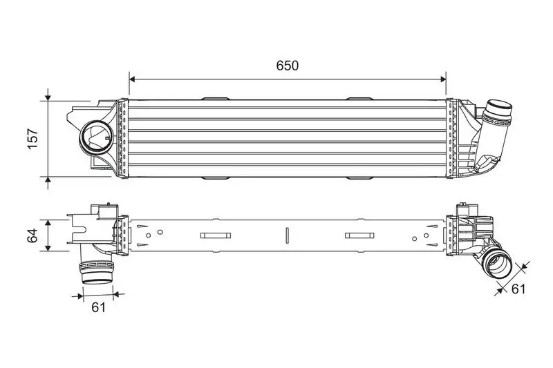 VALEO 818299 Turbo Radyatörü resmi