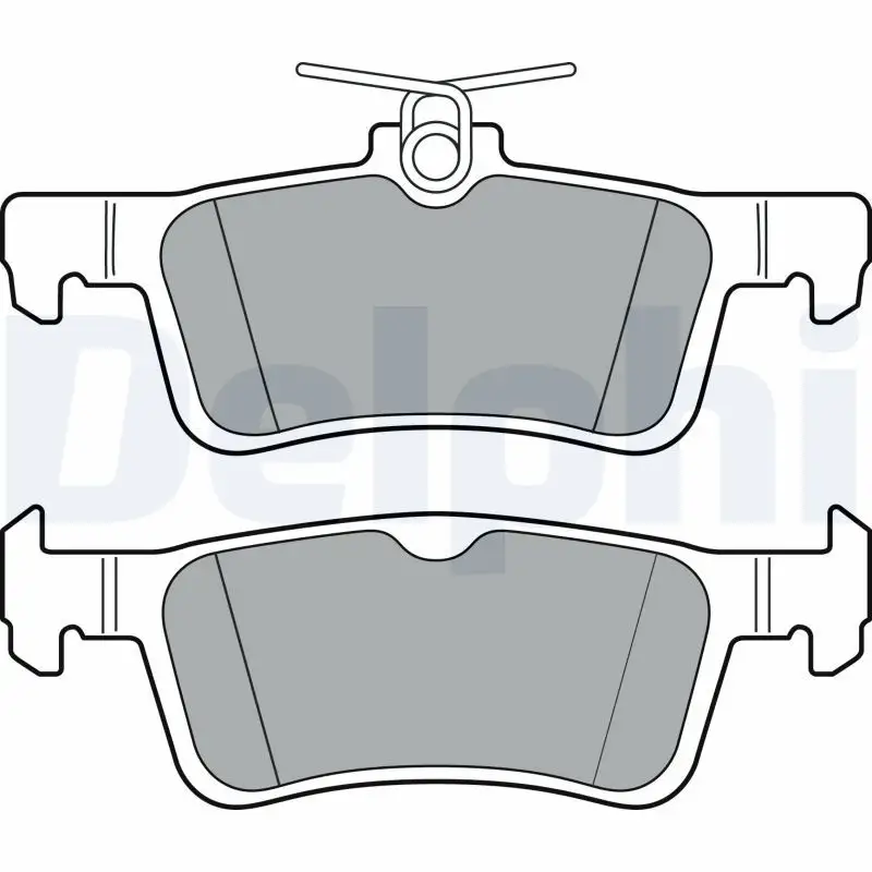 DELPHI LP3369 Arka Fren Balatası resmi
