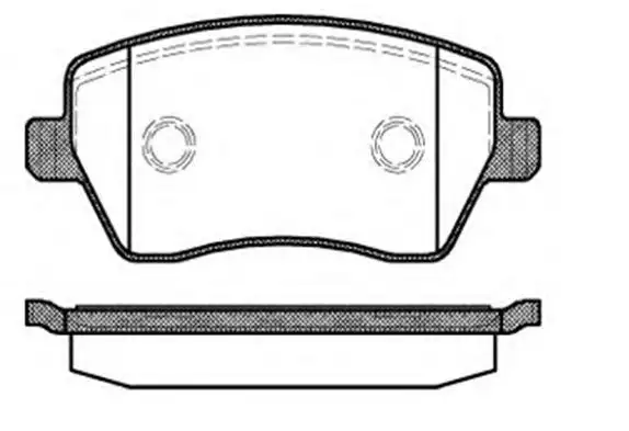 MGA 55135 Ön Fren Balatası 410608481R resmi