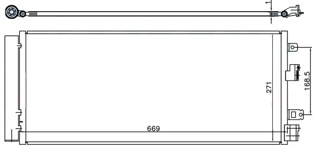 ORIS COP776012 Klima Radyatörü 13453205 resmi