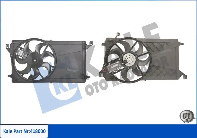 KALE 418000 Fan Motoru 3M5H8C607RJ resmi