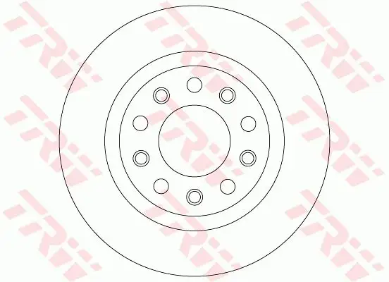 TRW DF8070 Arka Fren Diski 51815313 resmi