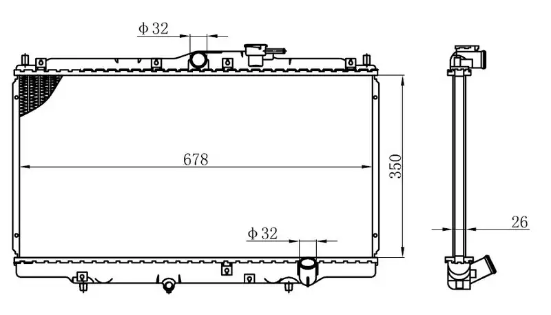 ORIS BHN051016 Radyatör resmi