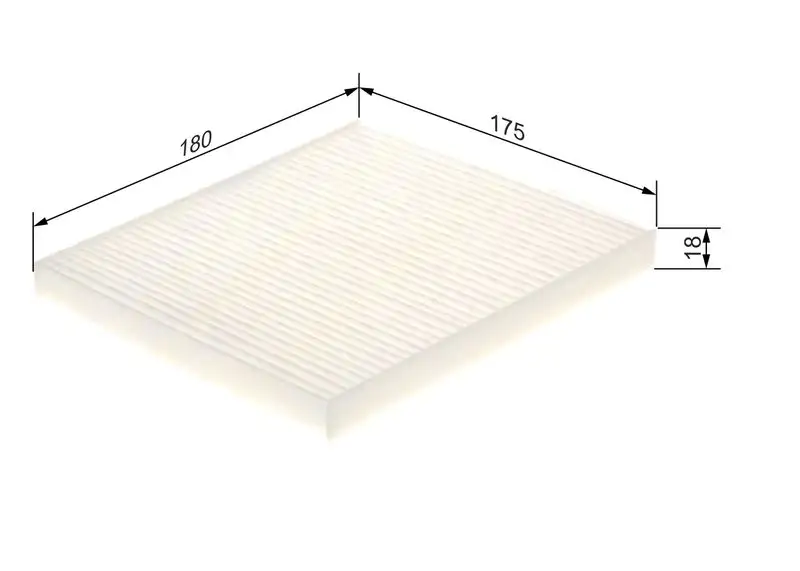 BOSCH 1987435096 Polen Filtresi resmi
