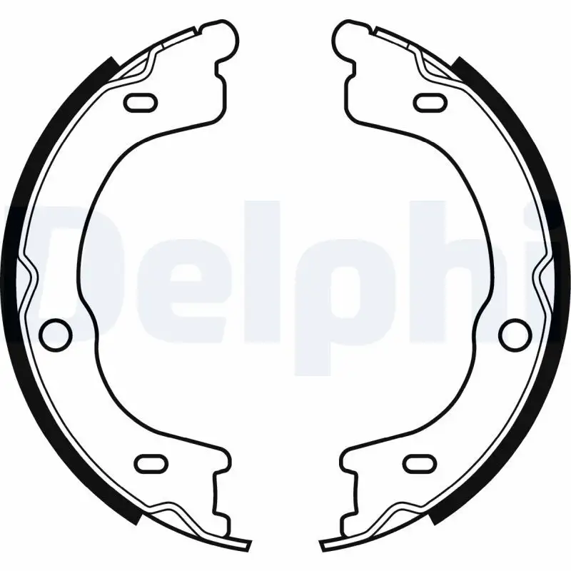 DELPHI LS2048 El Fren Balatası 583503ED01 resmi