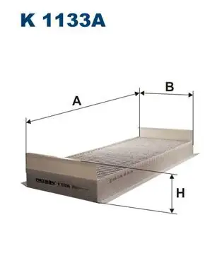 FILTRON K1133A Polen Filtresi (Karbonlu) resmi