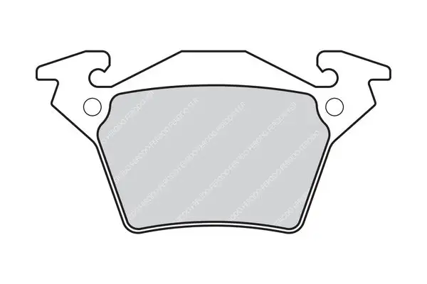 FERODO FVR1305 Arka Fren Balatası A0034200220 resmi