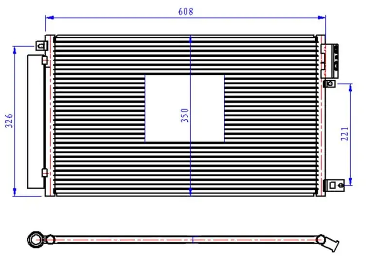 ORIS CFI105016 Klima Radyatörü 50512105 resmi