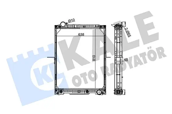 KALE 350290 Radyatör resmi