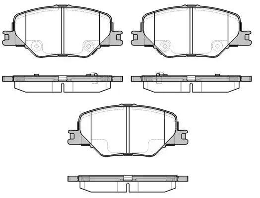 MGA 55705 Ön Fren Balatası 84124408 resmi