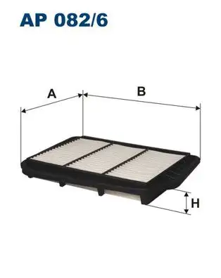 FILTRON AP082/6 Hava Filtresi 6553450 resmi