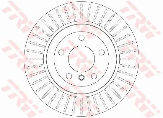 TRW DF6299 Arka Fren Diski 34216864053 resmi