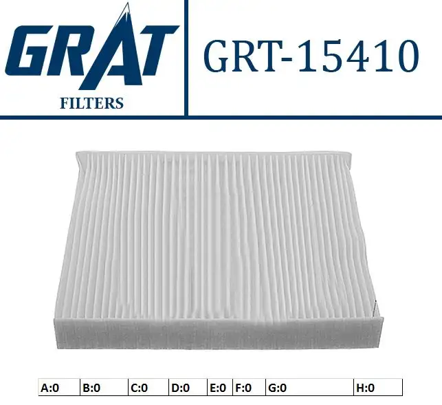 GRAT 15410 Polen Filtresi 6R0820367 resmi