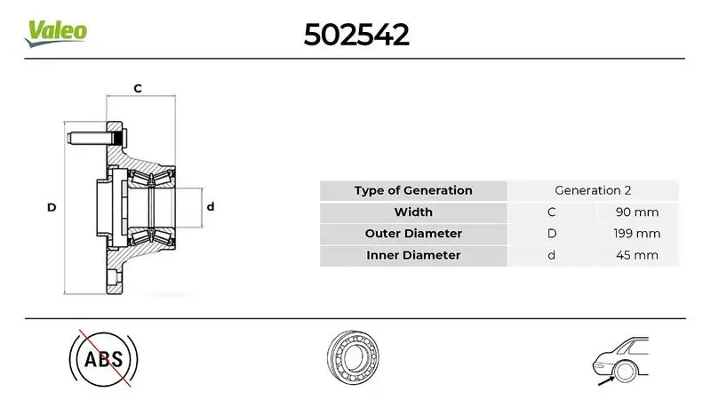 VALEO 502542 Arka Poyra resmi