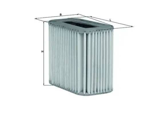 MAHLE LX1667 Hava Filtresi 13727838805 resmi