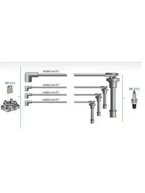 DODUCO 7877 Buji Kablosu 2722P07000 resmi