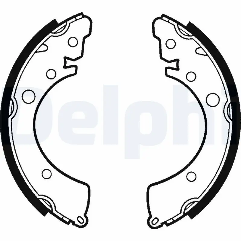 DELPHI LS1417 Arka Fren Balatası resmi