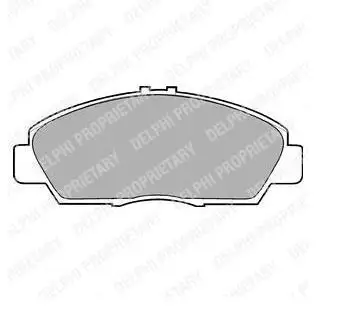 DELPHI LP869 Ön Fren Balatası resmi