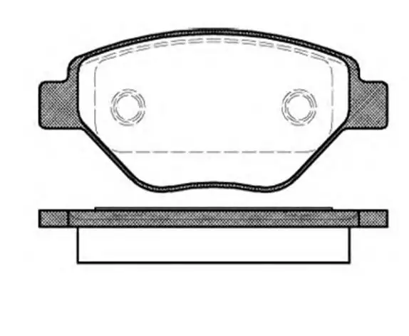 MGA 55149 Ön Fren Balatası 7701207673 resmi