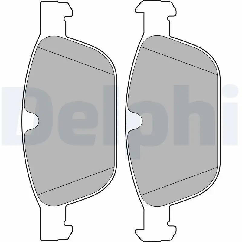 DELPHI LP2140 Ön Fren Balatası 31277334 resmi