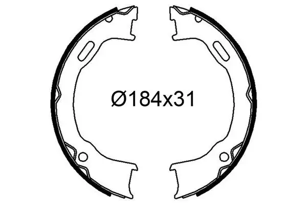 VALEO 564273 Arka Fren Balatası resmi