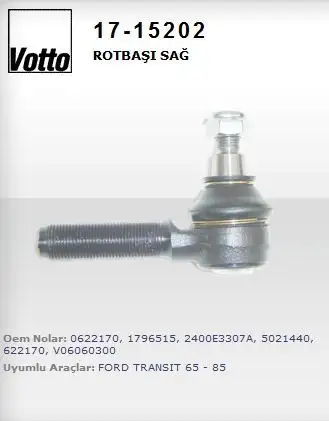 VOTTO 17-15202 Rot Başı (Sağ) 1796515 resmi