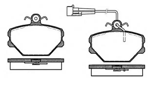 MGA 55112 Ön Fren Balatası 5892330 resmi