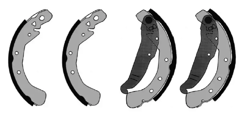 BOSCH F026004658 Arka Fren Balatası resmi