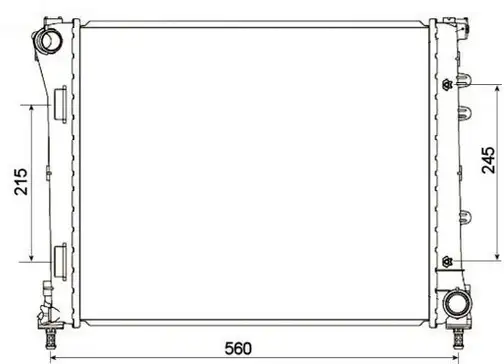 ORIS MFI384023 Radyatör resmi