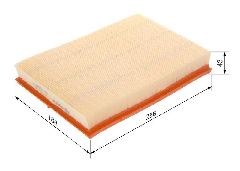 BOSCH 1457433059 Hava Filtresi 036198620 resmi