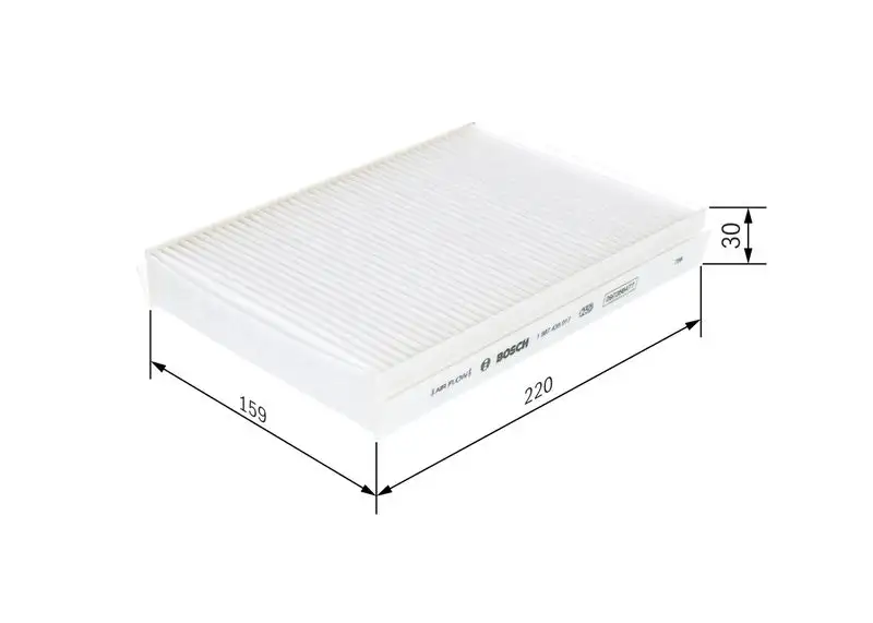 BOSCH 1987435017 Polen Filtresi resmi