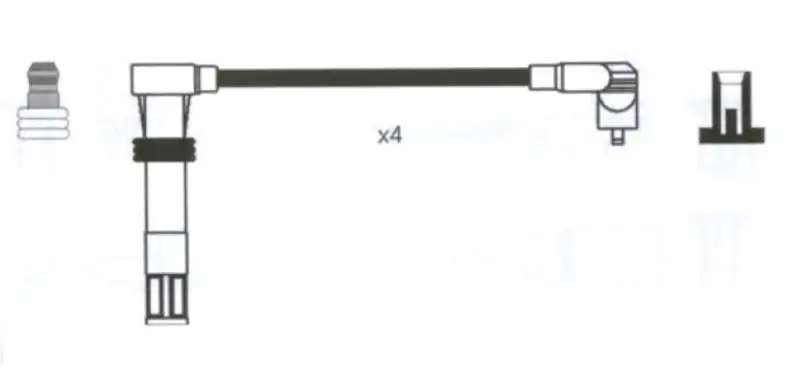 DODUCO 7802 Buji Kablosu 06A905409A resmi