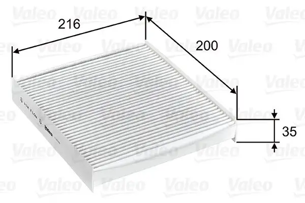 VALEO 715746 Polen Filtresi resmi