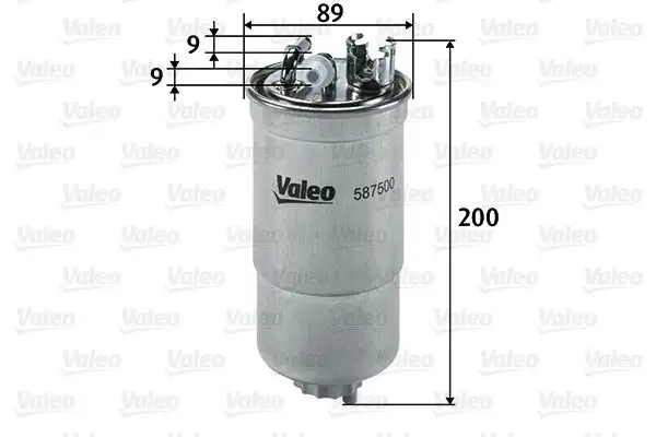 VALEO 587500 Yakıt Filtresi resmi