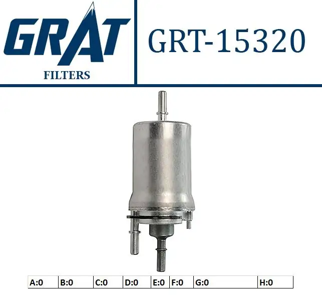 GRAT 15320 Yakıt Filtresi 6Q0201511 resmi