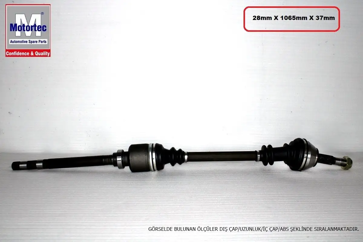 MOTORTEC PEG0184 Ön Aks (Sağ) 3273CK resmi