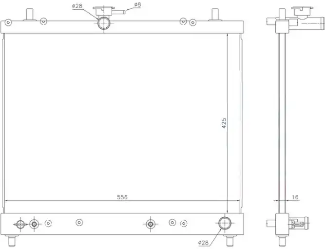 ORIS BDH901016 Radyatör resmi