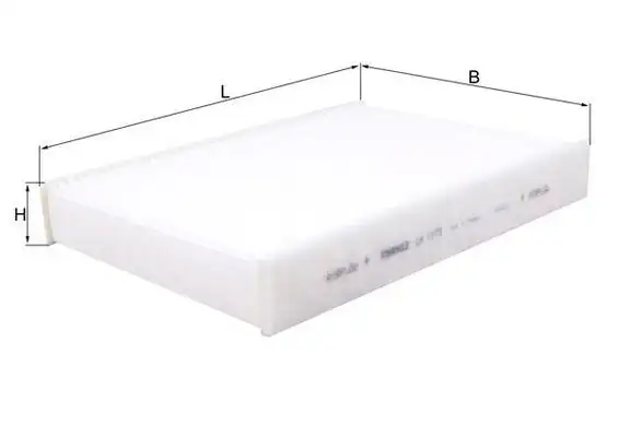 MAHLE LA1176 Polen Filtresi resmi