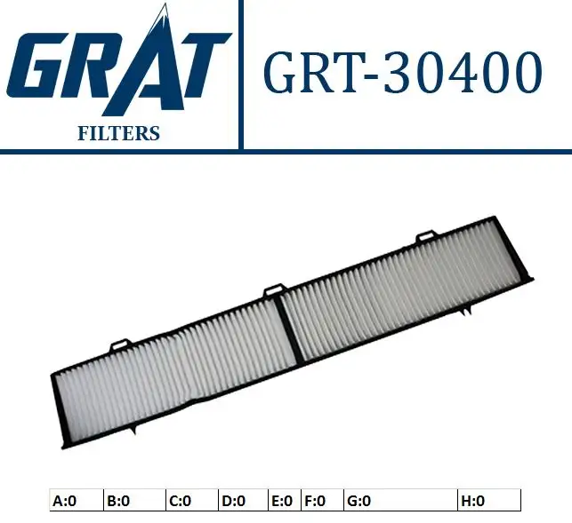 GRAT 30400 Polen Filtresi 64316946629 resmi