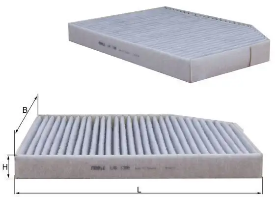 MAHLE LAK1398 Polen Filtresi (Karbonlu) resmi