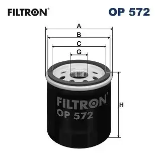 FILTRON OP572 Yağ Filtresi resmi