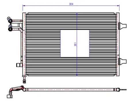 ORIS CFR197016 Klima Radyatörü 5S6H19710AA resmi