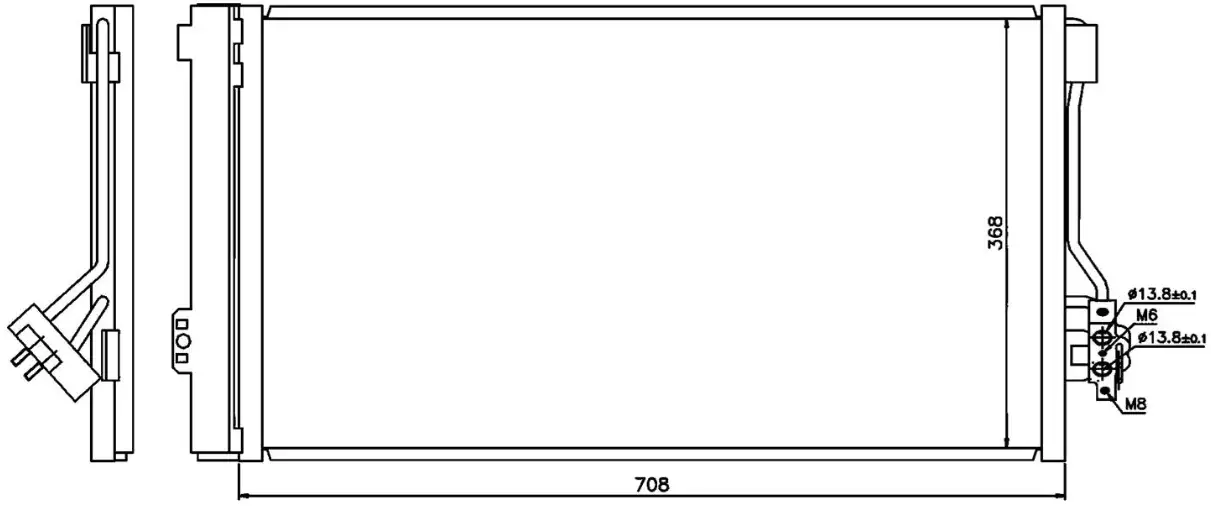 ORIS CME590016 Klima Radyatörü 6398350470 resmi