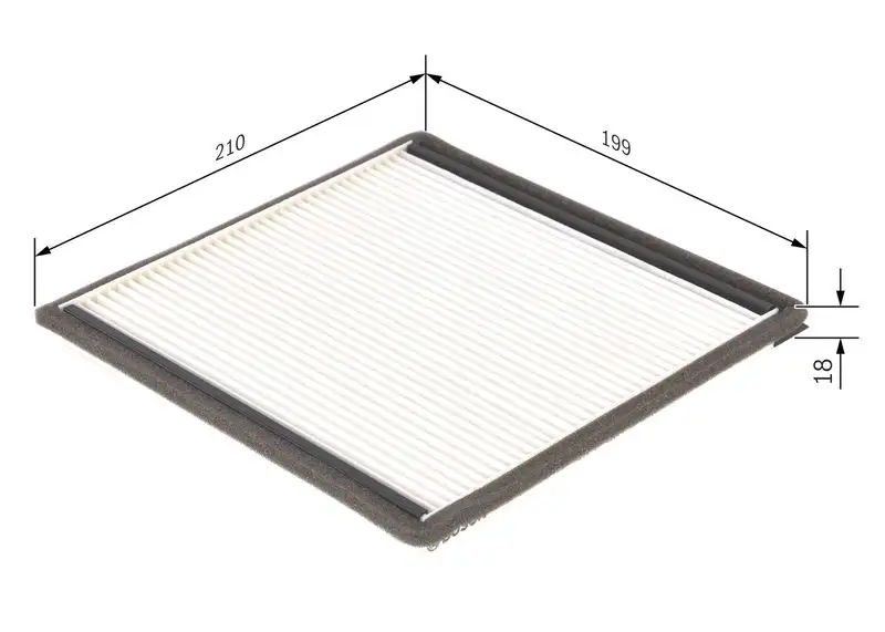 BOSCH 1987432021 Polen Filtresi resmi