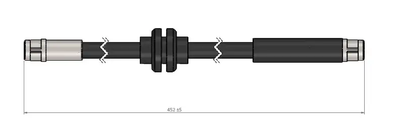CAVO C900402A Ön Fren Hortumu 2114200748 resmi