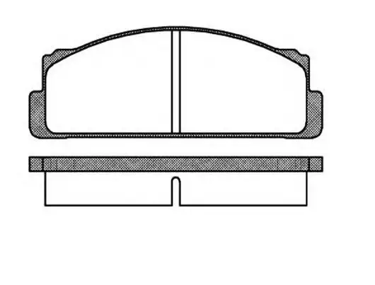 MGA 55200 Ön Fren Balatası 4236412 resmi