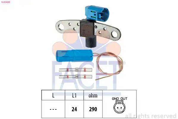 FACET 9.0543K Krank Sensörü resmi